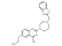 2-[4-(1,3-benzothiazol-2-ylmethyl)-1,4-diazepan-1-yl]-6-ethoxy-4-methylquinazoline