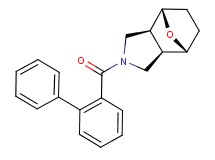 (1R*,2R*,6S*,7S*)-4-(2-biphenylylcarbonyl)-10-oxa-4-azatricyclo[5.2.1.0~2,6~]decane