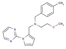 (2-methoxyethyl)(4-methylbenzyl)[(1-pyrimidin-2-yl-1H-pyrrol-2-yl)methyl]amine