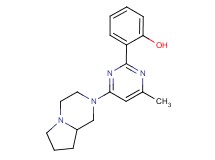 2-[4-(hexahydropyrrolo[1,2-a]pyrazin-2(1H)-yl)-6-methylpyrimidin-2-yl]phenol
