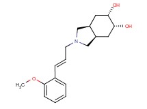 (3aR*,5R*,6S*,7aS*)-2-[(2E)-3-(2-methoxyphenyl)-2-propen-1-yl]octahydro-1H-isoindole-5,6-diol