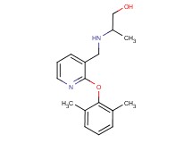 2-({[2-(2,6-dimethylphenoxy)pyridin-3-yl]methyl}amino)propan-1-ol