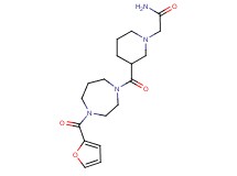 2-(3-{[4-(2-furoyl)-1,4-diazepan-1-yl]carbonyl}-1-piperidinyl)acetamide