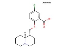 5-chloro-2-[(1R,9aR)-octahydro-2H-quinolizin-1-ylmethoxy]benzoic acid