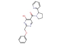 2-(phenoxymethyl)-5-[(2-pyridin-2-ylpyrrolidin-1-yl)carbonyl]pyrimidin-4-ol