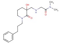 N~2~-{[3-hydroxy-2-oxo-1-(3-phenylpropyl)piperidin-3-yl]methyl}-N~1~,N~1~-dimethylglycinamide