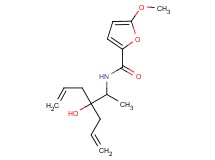 N-(2-allyl-2-hydroxy-1-methyl-4-penten-1-yl)-5-methoxy-2-furamide