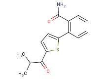 2-(5-isobutyryl-2-thienyl)benzamide