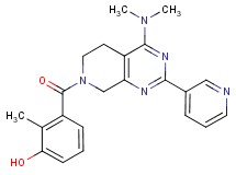 3-{[4-(dimethylamino)-2-(3-pyridinyl)-5,8-dihydropyrido[3,4-d]pyrimidin-7(6H)-yl]carbonyl}-2-methylphenol