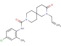 2-allyl-N-(4-chloro-2-methylphenyl)-3-oxo-2,9-diazaspiro[5.5]undecane-9-carboxamide
