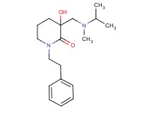 3-hydroxy-3-{[isopropyl(methyl)amino]methyl}-1-(2-phenylethyl)-2-piperidinone