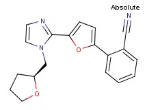 2-(5-{1-[(2S)-tetrahydrofuran-2-ylmethyl]-1H-imidazol-2-yl}-2-furyl)benzonitrile