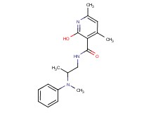 2-hydroxy-4,6-dimethyl-N-{2-[methyl(phenyl)amino]propyl}nicotinamide