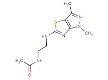 N-{2-[(1,3-dimethyl-1H-pyrazolo[3,4-d][1,3]thiazol-5-yl)amino]ethyl}acetamide