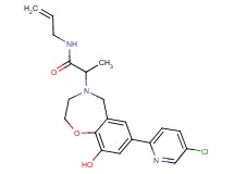 N-allyl-2-[7-(5-chloropyridin-2-yl)-9-hydroxy-2,3-dihydro-1,4-benzoxazepin-4(5H)-yl]propanamide