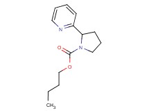 butyl 2-(2-pyridinyl)-1-pyrrolidinecarboxylate