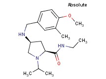 (4S)-N-ethyl-1-isopropyl-4-[(4-methoxy-3-methylbenzyl)amino]-L-prolinamide