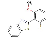 2-(2-fluoro-6-methoxyphenyl)-1,3-benzothiazole