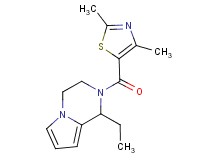 2-[(2,4-dimethyl-1,3-thiazol-5-yl)carbonyl]-1-ethyl-1,2,3,4-tetrahydropyrrolo[1,2-a]pyrazine