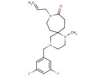 9-allyl-4-(3,5-difluorobenzyl)-1-methyl-1,4,9-triazaspiro[5.6]dodecan-10-one