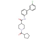 N-(3'-chloro-3-biphenylyl)-1-(cyclopentylcarbonyl)-4-piperidinecarboxamide