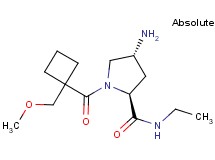 (4R)-4-amino-N-ethyl-1-{[1-(methoxymethyl)cyclobutyl]carbonyl}-L-prolinamide
