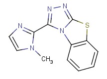 3-(1-methyl-1H-imidazol-2-yl)[1,2,4]triazolo[3,4-b][1,3]benzothiazole