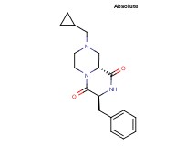 (3S,9aR)-3-benzyl-8-(cyclopropylmethyl)tetrahydro-2H-pyrazino[1,2-a]pyrazine-1,4(3H,6H)-dione
