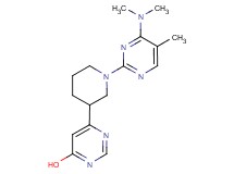 6-{1-[4-(dimethylamino)-5-methylpyrimidin-2-yl]piperidin-3-yl}pyrimidin-4-ol