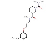 N~3~-[3-(3-ethylphenoxy)propyl]-N~1~,N~1~,N~3~-trimethyl-1,3-piperidinedicarboxamide