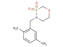 4-(2,5-dimethylbenzyl)-1,3,4-oxathiazinane 3,3-dioxide