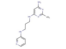 2-methyl-N-[3-(pyridin-3-ylamino)propyl]pyrimidine-4,6-diamine