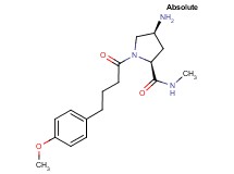(2S,4S)-4-amino-1-[4-(4-methoxyphenyl)butanoyl]-N-methylpyrrolidine-2-carboxamide
