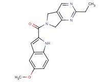 2-ethyl-6-[(5-methoxy-1H-indol-2-yl)carbonyl]-6,7-dihydro-5H-pyrrolo[3,4-d]pyrimidine