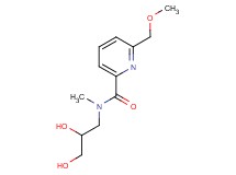 N-(2,3-dihydroxypropyl)-6-(methoxymethyl)-N-methylpyridine-2-carboxamide