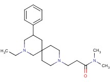 3-(2-ethyl-4-phenyl-2,9-diazaspiro[5.5]undec-9-yl)-N,N-dimethylpropanamide