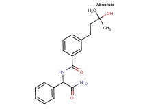 N-[(1S)-2-amino-2-oxo-1-phenylethyl]-3-(3-hydroxy-3-methylbutyl)benzamide