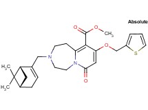 methyl 3-{[(1R,5S)-6,6-dimethylbicyclo[3.1.1]hept-2-en-2-yl]methyl}-7-oxo-9-(2-thienylmethoxy)-1,2,3,4,5,7-hexahydropyrido[1,2-d][1,4]diazepine-10-carboxylate