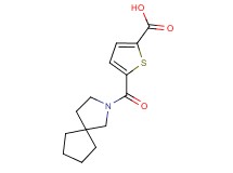 5-(2-azaspiro[4.4]non-2-ylcarbonyl)thiophene-2-carboxylic acid