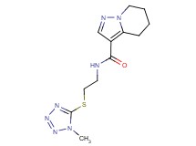 N-{2-[(1-methyl-1H-tetrazol-5-yl)thio]ethyl}-4,5,6,7-tetrahydropyrazolo[1,5-a]pyridine-3-carboxamide