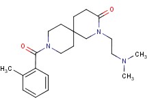 2-[2-(dimethylamino)ethyl]-9-(2-methylbenzoyl)-2,9-diazaspiro[5.5]undecan-3-one