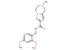 N-(2,4-dimethoxybenzyl)-5-methyl-4,5,6,7-tetrahydropyrazolo[1,5-a]pyrazine-2-carboxamide