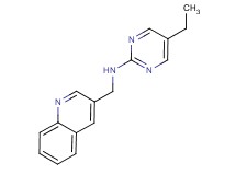 5-ethyl-N-(quinolin-3-ylmethyl)pyrimidin-2-amine