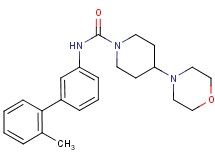 N-(2'-methylbiphenyl-3-yl)-4-morpholin-4-ylpiperidine-1-carboxamide