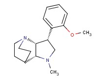 (3R*,3aR*,7aR*)-3-(2-methoxyphenyl)-1-methyloctahydro-4,7-ethanopyrrolo[3,2-b]pyridine