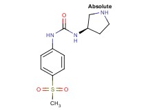 N-[4-(methylsulfonyl)phenyl]-N'-[(3R)-3-pyrrolidinyl]urea hydrochloride