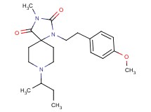 8-sec-butyl-1-[2-(4-methoxyphenyl)ethyl]-3-methyl-1,3,8-triazaspiro[4.5]decane-2,4-dione