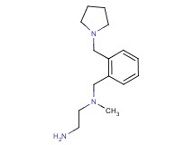 N-methyl-N-[2-(pyrrolidin-1-ylmethyl)benzyl]ethane-1,2-diamine