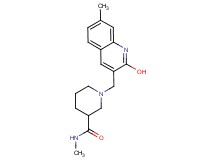 1-[(2-hydroxy-7-methyl-3-quinolinyl)methyl]-N-methyl-3-piperidinecarboxamide