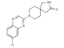 8-(7-chloroquinoxalin-2-yl)-2,8-diazaspiro[4.5]decan-3-one